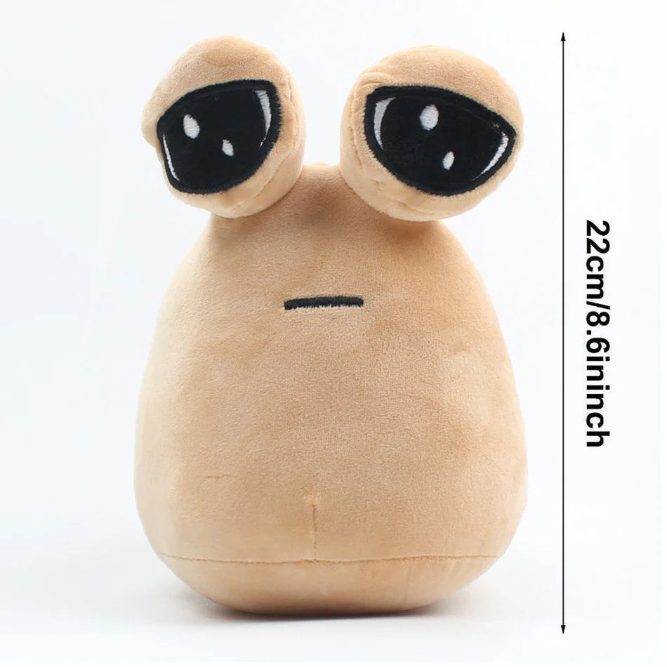 Hot Game My Pet Alien Pou Plush Toy Furdiburb Emotion Alien Plushie Stuffed Animal Pou Doll 22cm