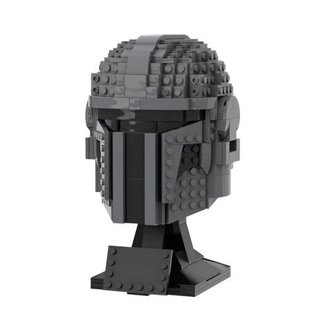 Space Wars Wreckers- Helmets Samurai Helmet Building Blocks Bountyed-Hunter-Helmets Collection Bricks Toy for Kids gift