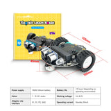 Yahboom Microbit Car Programmable Toys Coding Robotics for Microbit V2 V1 with Chargeable Battery CE RoHS for STEM Education