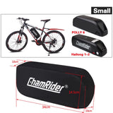 1pc Battery Protected Cover Waterproof E-bike Bag Battery Protected Cover Outdoor Dustproof Electric Biycle Case Accessories