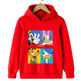 Sweatshirts Manga Anime Mickey Minnie Mouse Hoodie Kid Girl Boy Sweatshirt Hoody Cartoon Children Cute Clothes Baby Top Pullover