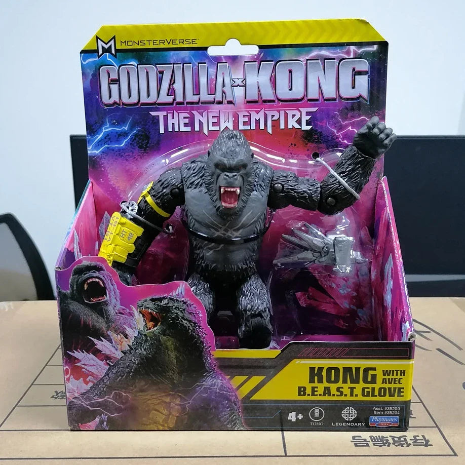 Godzilla Model VS Kong New Empire 2024 Action Figure Joints Movable Skar King Shimo Titanus Doug Kids Birthday Gifts Collectible