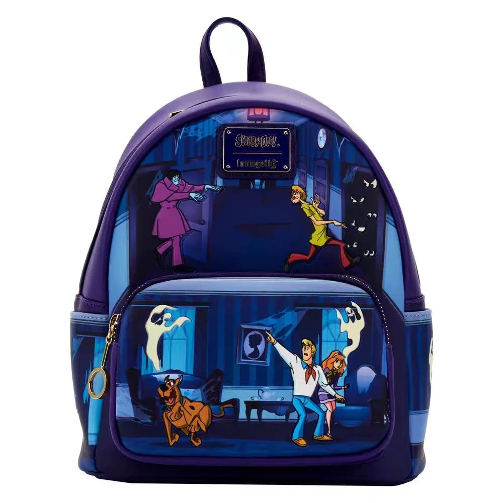 Horror Halloween Witch Hocus Pocus Backpack Stitch Cartoon Chocolate Mickey Toy Story 3 Alien Woman Travel Backpack