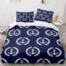 Marine Anchor Bedding Set Ocean Sea 3d Duvet Cover Sets Comforter Bed Linen Twin Queen King Single Size Blue Ship Vessel Kids