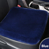 Car Seat Covers Wool Fur Capes for Cars Seat Protection Plush Material Warm Winter Suit Most Cushion Heated Interior Accessories