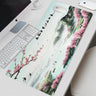 Mouse Pad Gaming Chinese Ancient Painting XL Mousepad XXL keyboard pad Natural Rubber Soft Non-Slip Office Accessories Mice Pad