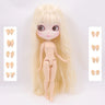 ICY DBS Blyth Doll 1/6 Joint Body 30CM BJD toys Natural shiny face with extra hands AB DIY Fashion Dolls girl gift