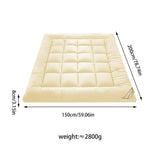 Hotel Mattress Household Super Soft Bed Tatami Mattress Mat Futon Double Bed Mattress Mat Tatami Student Dormitory Sleeping Pad