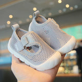 2023 Toddler Boys Girls Summer Mesh Breathable Pre Walker Non-Skid Baby Shoes 0-3Y Unisex Kids lightweight Sandals First Shoes