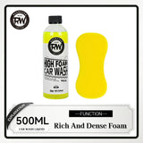 Car Wash Liquid High Concentration Super Foam Deep Cleaning Water For Auto Detailing Care Protection Products Plastic Wax Rubber