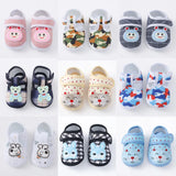 Newborn Baby Boy Girls Shoes Spring Autumn Lovely Floral Embroidery Anti-Slip Sneaker Crib Shoes Soft Cotton Cute First Walkers