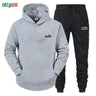 2023 CARTELO High Quality Men's Suit Fashion Casual Tracksuit Hoodie Pullover Sports Clothes Sweatshirt Jogging Set