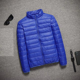 Men's Jackets Spring New Hooded Ultralight Quilted Coat for Warm Winter Down Coats Light Puffer Lightweight Down Jackets