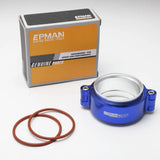 EPMAN HD Clamp System Assembly Exhaust V-band Clamp Anodized For 2.0",2.5",2.75",3.0" OD Turbo / Intercooler Pipe EPKKA