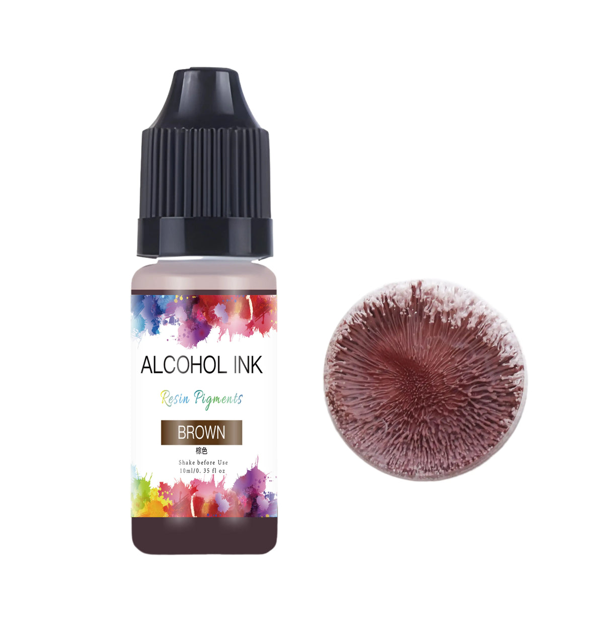 10ml 22Colors Alcohol Ink Art Epoxy Resin Diffusion Pigment Liquid Colorant Dye For DIY UV Epoxy Resin Mold Jewelry Making