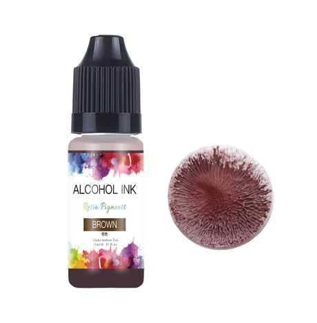 10ml 22Colors Alcohol Ink Art Epoxy Resin Diffusion Pigment Liquid Colorant Dye For DIY UV Epoxy Resin Mold Jewelry Making