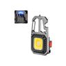 Mini LED Flashlight Portable Work Light Pocket Keychains Flashlight USB Rechargeable For Outdoor Camping Small Lights