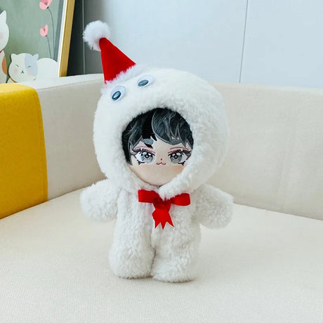 Doll Clothes for 20cm Idol Doll Outfit Accessories Green Dinosaur One-Piece Suit for Super Star Dolls Toys Collection Gift