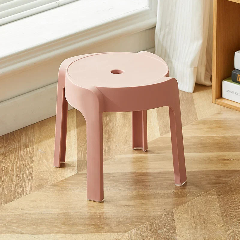 Household Small Bench Children Low Stool Adult Chair Living Room Coffee Table Plastic Toilet Non Slip Shower Stool