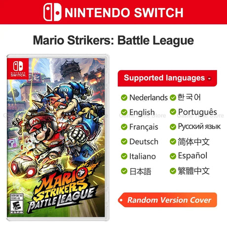 Mario Strikers Battle League Nintendo Switch Game Deals 100% Official Physical Game Card for Switch OLED Lite Game Console