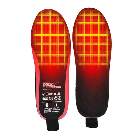 USB Heated Shoe Insoles Electric Insoles Foot Warming Pad Orthopedic Insoles Mat Winter Outdoor Sports Heating Insoles Unisex