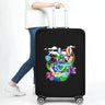 World Map Travel Luggage Protective Cover Traveling Essentials Accessories Suitcase Covers for 18-32 Inch Elastic Trolley Case