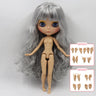 ICY DBS Blyth doll nude 30cm Customized 1/6 bjd with joint body hand sets AB as girl gift special price