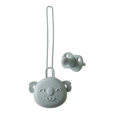 Baby Koala Pacifier Holder BPA Free Food Grade Silicone Infant Portable Soother Container Box Nipple Storage Box