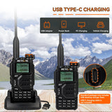 Retevis RA79 Aviation Band Walkie Talkie AM FM Airband Two Way Radio USB C Charge Ham Radio Quansheng UVK5 uvk5 Walkie-talkie