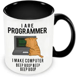 Engineer Mugs Computer Programmer Cups Programming Debugging Teaware Tea Coffee Coffeeware Geek Nerd Coworker Gift Coder Unicode