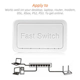 10/100 / 1000Mbps Mini Gigabit Network Switch 5 Port Ethernet Switch Internet Splitter Desktop RJ45 Hub