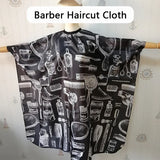 Haircut Hairdresser Cape Waterproof Salon Barber Cloth Wrap Hairdressing Capes Gown Apron Cutting Hair Tools Barber Accessories