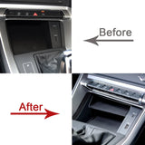 Car Organizer For Audi Q3 F3 2019-2023 Central Console Storage Glove Box Holder Tray Interior Stowing Tidying Auto Accessories