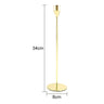 1 Set European Metal Candle Holder Exquisite Candlestick Candelabra Vintage Golden Wedding Decoration Home Living Room Decor