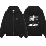 Good Quality CAVEMPT Fashion Sweatshirts Men CAV EMPT Manga Women's Print Vintage Crewneck Hoodie