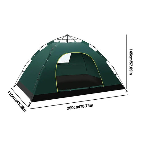 1-2 Person Outdoor Pop Up Tent Waterproof Tent Camping Family Outdoor Llightweight Instant Setup Tourist Tent Sun Shelter Tents