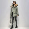 2023 New Warm Thicken Loose Down Jacket Women Winter Short Jacket Hooded Fur Collar Cotton Coat Korean Female Parkas Basic Coat