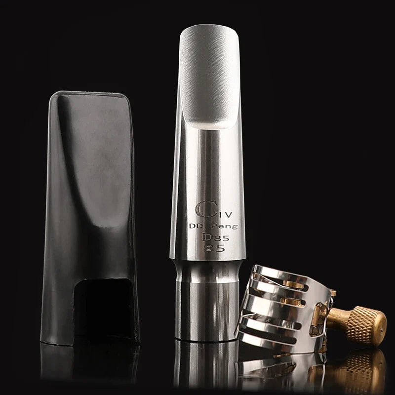 DDpeng D85 fourth generation Eb alto Saxophone mouthpiece  stainless steel mouthpiece