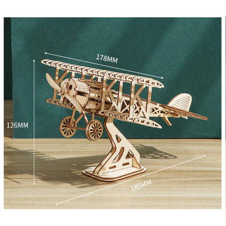 Kinds 3d Wooden Puzzles Jigsaw for Child Assembling DIY Mechanical Models Blocks Toy To Build Boys Motorcycle Air Ship Car Train