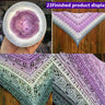 300g Cake Gradient Color Crocheted Shawl Blanket DIY Hand Knitted Cotton Blended Yarn