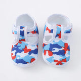 Newborn Baby Boy Girls Shoes Spring Autumn Lovely Floral Embroidery Anti-Slip Sneaker Crib Shoes Soft Cotton Cute First Walkers