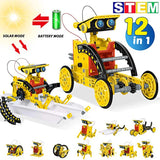 12 in 1 Science Experiment Solar Robot Toy DIY Building Powered Learning Tool Education Robots Technological Gadgets Kit for Kid