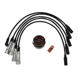 Car Ignition System Kit Distribution Cap With Rotor Ignition Wires For Golf 3 Passat 35I Vento 1H0998031 Car Accessories