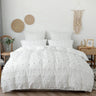 High Quality Crafts with Furball Double Bed Duvet Cover Set 220x240 Tufted King Size Bedding Set Queen Comforter and Pillow Case