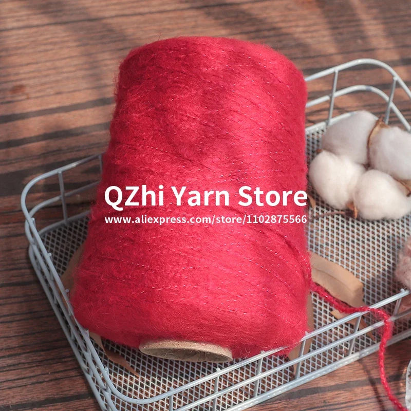 500G Soft Thick Mohair Cashmere Wool Yarn for Knitting Crochet Sweater Scarf Thread Acrylic Knitted High Quality Warm Baby Line