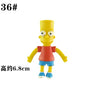 NJ Croce The Simpsonas Figure Bendable Doll Ornaments Accessories Fantasy Figurines Children Present