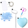 Eyelash Extension Supplies Set Glue Rings Tape Cutter Scissor Forehead Sticker Mirror Glue Storage Tank Makeup Accessories Tools