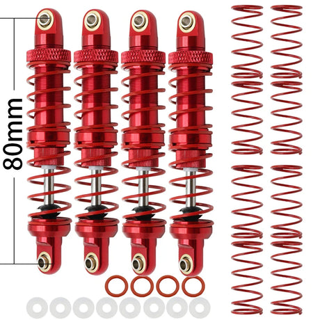 Metal 70mm 80mm 90mm 100mm 110mm 120mm Shock Absorber Oil Damper for 1/10 RC Crawler Car Axial SCX10  AXI03007 RBX10 D90 TRX4