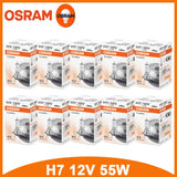 OSRAM H1 H4 H3 H7 12V Standard Lamp White Light Original Headlight Auto Fog Lamp 55W/100W 9003 HB2 Car Halogen Bulb (10 PCS)