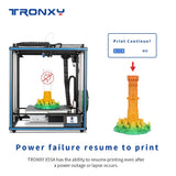 Tronxy 3D Printer X5SA 2E DIY Kits CoreXY Structure  With Build Size 330*330*400mm Auto leveling 3D Impresora